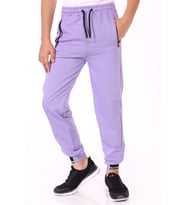 Toontoy Kız Çocuk Cepli Jogger Eşofman Alt (Lila)