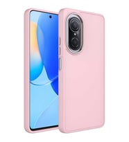 Huawei Nova 9 SE Kılıf Luna Dışı Soft Yumuşak İçi Kadife Kılıf (Pembe)
