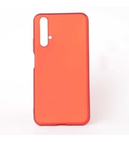 Huawei Honor 20 Kılıf Soft Mat Premier Case (Kırmızı)