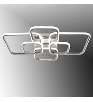 TT500-6-KR TT Aydınlatma Krom Kaplama Plofonyer 6 lı Led Avize (Çok Renkli)