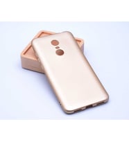 Xiaomi Redmi 5 Plus Kılıf Soft Mat Premier Case (Gold)