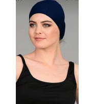 Likra Kumaş Bone Yüzücü Havuz ve Deniz Bonesi (Lacivert)