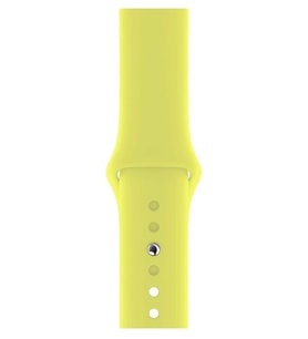 Apple Watch Silikon Kordon 38-40mm (Sarı)