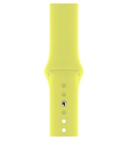 Apple Watch Silikon Kordon 38-40mm (Sarı)