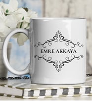 Kişiye Özel Tasarım Kupa Bardak 98569 (Siyah)