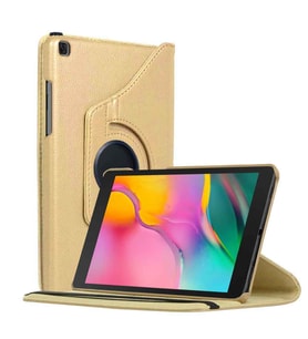 Samsung Galaxy Tab A T290 Uyumlu 8 Inç Dönerli Tablet Kılıfı (Gold)