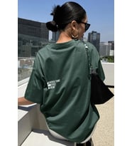 Unisex Cherish Time Effect Dream Baskılı Tasarım Tshirt (Yeşil)