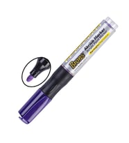 Akrilik Marker Yuvarlak Uç 1 Adet Brons Akrilik Markör Metal Seramik Ahşap Kumaş tuval cam taş (Mor)