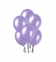 Sürpriz Uçan Balon 50 Adet (Mor)