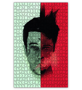 Cakapuzzle Fight Club Two Faces Puzzle Yapboz MDF (Ahşap) (1000 Parça)