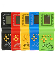 Tetris El Atari Nostaljik Game Boy Brick Game 9999 Nostaljik Ürünler (Siyah)