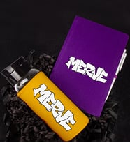Kişiye Özel Defter Kalem Ve Matara Hediye Seti 94251 (Mor)