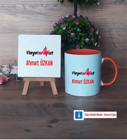 Fizyoterapist Dekoratif Taş, Kupa Bardak Kırmızı Hediye (Model 12)