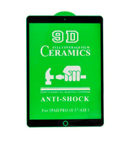 Apple iPad 10.5 (7.Nesil) Zore Tablet Seramik Ekran Koruyucu (Siyah)