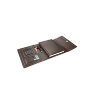 Organizer Ajanda Kılıflı Tarihsiz Kareli 160 Yaprak 17x24 Defterli Mıknatıs Kapaklı Rainbow Vegan 22x26 cm (KAHVE)