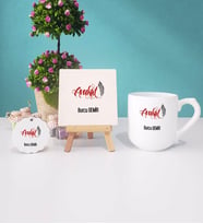Avukat Kupa Bardak Dekoratif Taş Baskı Anahtarlık Hediye Seti (Model 8)