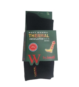 THERMAL BAMBU ERKEK SOKET ÇORAP (Siyah)
