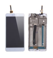 Xiaomi Redmi 4A Çıtalı Lcd Dokunmatik Ekran A+++Süper Kalite (Beyaz)