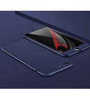 Apple iPhone 7 Plus Kılıf Zore Ays Full Koruma Kılıf (Mavi)