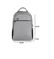 ÇÇS Laptop Bölmeli Sırt Çantası-51434 (Gri)