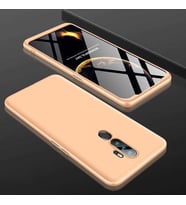 Oppo A9 2020 Kılıf Zore Ays Full Koruma Kılıf (Gold)