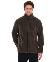 Erkek Polar Tam Fermuarlı 3 Cepli Outdoor Polar Ceket Tactical Flecee (Haki)