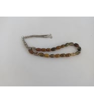 DOĞALTAŞ TESPİH ARPA KESİM ŞAK ŞAK AKİK MODELLERİ (Yeşil)