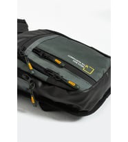 M 1029 Mega Bag Yağmura Dayanıklı Bel, Bacak Çantası, Outdoor (Gri)