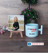 Radyoloji Teknikeri Fotoğraflı Dekoratif Taş, Kupa Bardak Beyaz Hediye (Model 12)