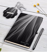 BK Gift Kişiye Özel İsimli Beyaz Defter Kalem Ve Anahtarlık Hediye Seti-31 (Model 2)