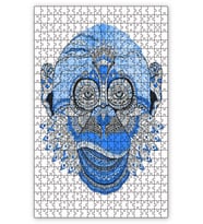 Cakapuzzle  Maymun Puzzle Yapboz MDF (Ahşap) (500 Parça)