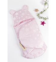 Welsoft Kız/Erkek Bebek Kundak Bebek Battaniye (Pembe)