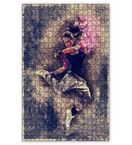Cakapuzzle Uzakdoğulu Dövüşçü Kadın Puzzle Yapboz MDF (Ahşap) (500 Parça)