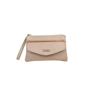 SİA ÇANTA Ollbag Yumuşak Dokulu Sade Düz Renk Dört Gözlü Bilekli Çarşı Pazar & Yürüyüş Kadın Cüzdanı (A.Pembe)