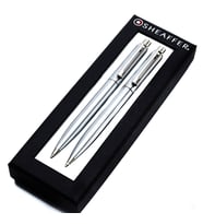 Sheaffer Tükenmez ve Versatil kalem seti (Krom)