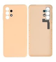 Samsung Galaxy A13 Uyumlu Arka Pil Batarya Kapağı SM-A135F (Turuncu)