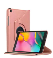 Microsonic Samsung Galaxy Tab A 8" 2019 T290 Kılıf 360 Rotating Stand Deri (Rose)