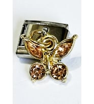Nomination Çelik Bileklik Uzatma Ek Charm (1 Adet) 9mm scb26c (Bronz)