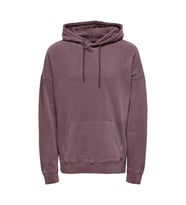 Only & Sons Erkek Kapüşonlu Sweatshirt Hoodie 22020931 (Bordo)