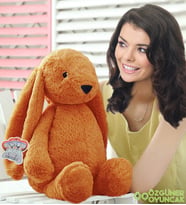 Özgüner Uyku Arkadaşım Tavşan 65  Peluş Tavşan (Kahverengi)