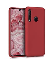 Microsonic Matte Silicone Huawei Honor 20 Lite Kılıf (Kırmızı)