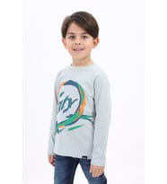 Toontoy Erkek Çocuk Baskılı Tişört (Yeşil)