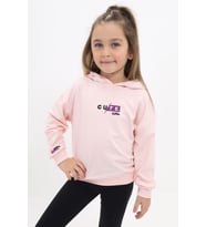 Toontoy Kız Çocuk Nakışlı Sweatshirt (Pudra)