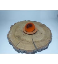 TOPRAK TÜRK KAHVESİ FİNCAN (Turuncu)