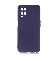 Oppo A54 4G Kılıf Zore Premier Silikon Kılıf (Lacivert)