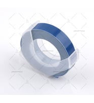 Motex Yazı Presi E101 - DYMO ( Junior-Omega ) YEDEK  Etiket Şerit  (9mmX3metre)- 1 Adet (Mavi)