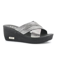 VOGA 2045 COMFORT CASUAL DOLGU TABAN KADIN TERLİĞİ (Platin)