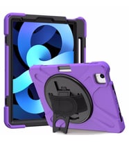 Apple iPad Pro 11 2. Nesil Kılıf Defender Askılı Zırhlı Tank Case A2228 A2068 A2 (Mor)