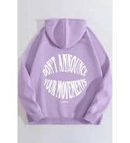 Dont Hoodie Sweatshirt (Lila)