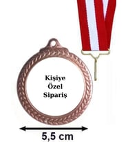 Kişiye Özel Madalya - Turnuva Madalyası - Ödül Madalyası ( 1 Adet ) (Bronz)